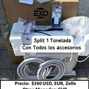 SPLIT 1T CON Y SIN MONTAJE, GARANTÍA DE 1 A 2 AÑOS DE GARANTÍA - Img 54817503
