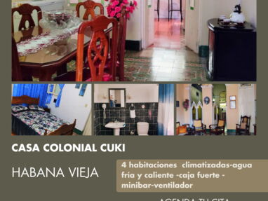 ♥️Renta casa colonial en la Habana Vieja, cerca de la Plaza Vieja - Img 57718351