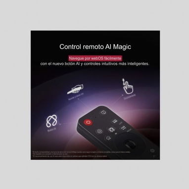 LG de 55” 4K UHD IA incorporado, alexa ,( modelo UA77 , 2025 Smart TV - Img 121870086