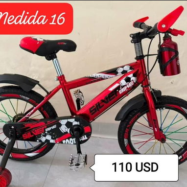 Bicicletas Silver bike medida 12,16 y 20 - 6/10