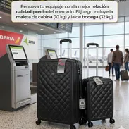 Maletas de 32kg (de las más grandes) y de 10kg (la de llevar por arriba en el avión) - Img 55509458