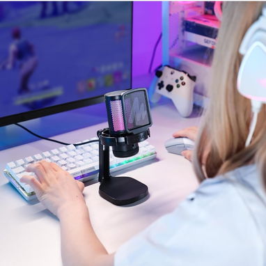 🎙️Micrófono USB MAONO DGM20 con Cancelación de Ruido y RGB 🎙️🌐 - Img 126074493