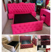 $$%🪑💥VARIOS MODELOS DE CAMASTAPIZADAS, COLORES Y PRECIOS 🚚ENVÍO GRATIS PARA TODA LA HABANA  CATALOGO POR PRIVADO.... - Img 58070740