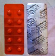 Nifedipino tab, 20 mg, importado - Img 45802008