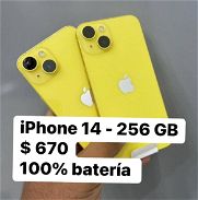 iPhone 14 y IPhone 14 Plus libre de fábrica 100 batería - Img 46079363