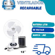 Ventilador Recargable de mesa Milexus - Img 55710201