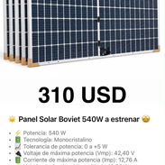 Panel Solar Boviet 540W Nuevo en caja - Img 56944293