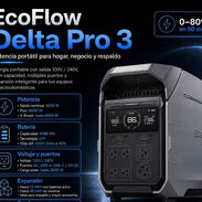 🎁EN OFERTA 🎁 *Ecoflow Delta Pro 3* 110-220 v - Img 56887426