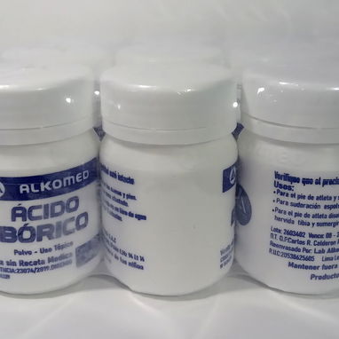 Ácido Bórico  50g - Img 121089218