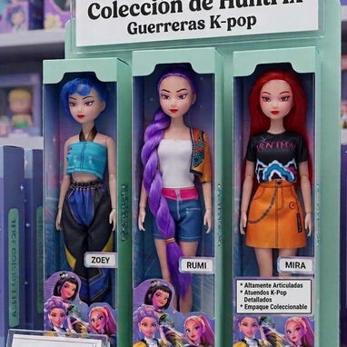 Barbies articuladas de las Guerreras Kpop (Huntrix) - 2/2