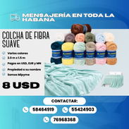 🛏️ COLCHA DE FIBRA SUAVE – ¡Máximo confort para cualquier temporada! ✨ 💲 Precio: 8 USD - Img 57195712
