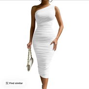 Vestido blanco elegante - Img 55297915
