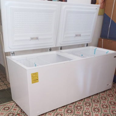 Nevera Horizontal 2 puertas 28 pies 790 litros marca Royal luz led en ambas puertas precio $1030 USD Transporte gratis, - Img 124507696
