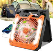 Ventilador recargable con panel solar - Img 57789549