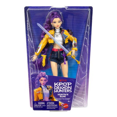 Mattel Netflix KPop Demon Hunters HUNTR/X Rumi "How It’s Done" (29 cm) - 3/7