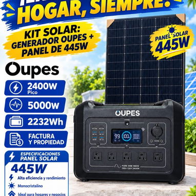 ➡️GENERADORES ELÉCTRICOS: Ecoflow River, Ampace Andes, Oupes, paneles y combos - 9/9