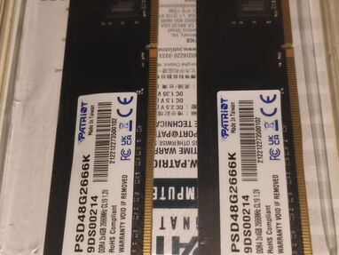 Memoria ram para Pc//RAM DDR4 4GB//Memoria 8GB de Pc//DDR4 16 GB de pc o computadora - Img 52916764
