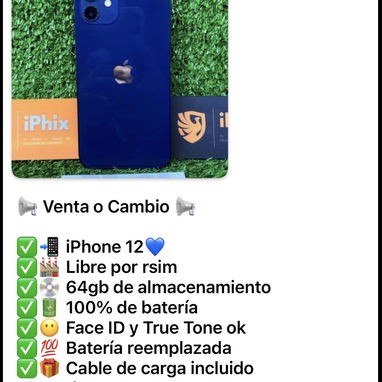 Venta o cambio de iPhone (iPhone 12 a iPhone 16 pro) - 2/8