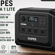 Estación de energía Oupes Mega 1 Lite 2000w con pico de 4500 en 750usd - Img 56490264