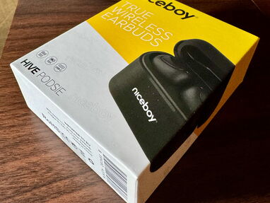 New! Audífonos inalámbricos Niceboy® HIVE Podsie Bluetooth, Carga USB-C, MaxxBass HD, micrófono, agua resistentes. - Img 64159318