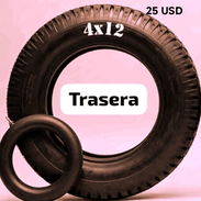 Goma para triciclo 400*12 con camara - Img 55781666