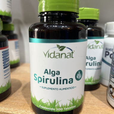 ALGA SPIRULINA 200 TABLETAS - Img 123162846