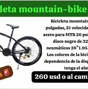 Bicicleta nueva Mountain 26 detalles fotos - Img 45871419