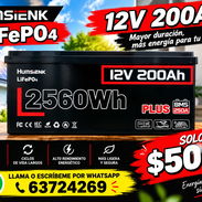 Batería lifepo4 de 12v-200Ah - Img 58126885