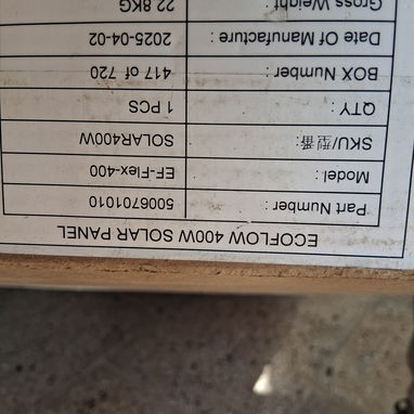 Panel solar portátil de 400w nuevo para ecoflow - 2/3