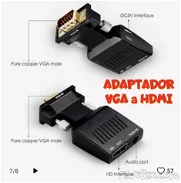 Adaptador HDMI a VGA // Adaptador VGA a HDMI // Adaptador HDMI a VGA con audio // Adaptador VGA a HDMI nuevo - Img 45804305