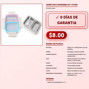 TAPÉR CON 2 DIVISIONES 661-9 FOOD . - Img 57882410