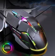 Mouse Gamer Mause RBG CALIDAD DPI Ajustables NUEVO Ergonómico Juegos PC Jugar Ratón - Img 44713412