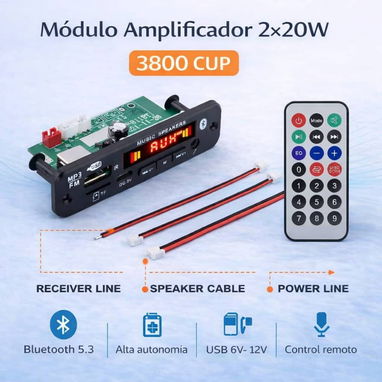 Módulos de audio - Img 119413379