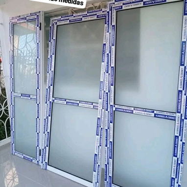 CARPINTERIA DE ALUMINIO CON CRISTAL . - 8/10