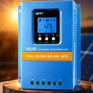 Regulador de carga solar marca MPPT (150A (12v 1800w) (24v 3600w) - Img 56221620