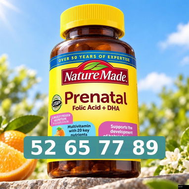 Prenatales con DHA - 2/3