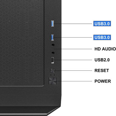 Chasis DARKROCK Classico Max Storage Master FULLTOWER para 10 hdd 3,5" y 3 SSD de 2,5 y 4 fanes new 52815418 - Img 111672097