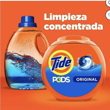 Cápsulas de detergente Tide Pods. Pomo de 42 unidades - 2/5