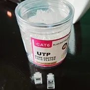 Equipos de redes Cable Cat6 y Conetores RJ45 todo nuevo soy de La Coronela frente a Juankis Pan entrega inmediata - Img 57917990