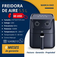Freidora de aire 5.5 litros - Img 50377688