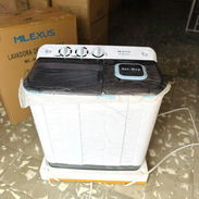 TIPO : SEMIAUTOMÁTICA, DOBLE TINA / LAVADORA MILEXUS 7kg - Img 54458035