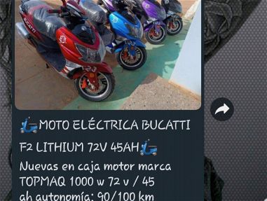 Motos eléctricas Bucatti - Img 65717118
