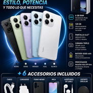 Xiaomi Redmi Note 14 sellado con 6 accesorios de regalo incluidos - Img 55778664