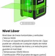 Nivel láser HILDA. Nuevo a estrenar - Img 48302832
