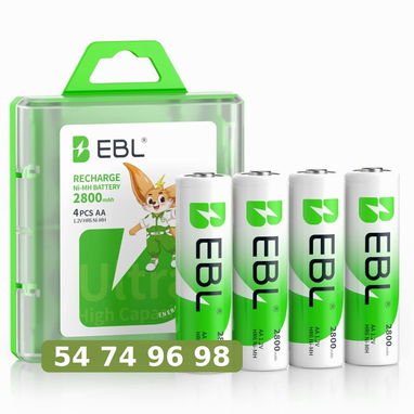 Pilas Recargables AA 2800 - 2/3
