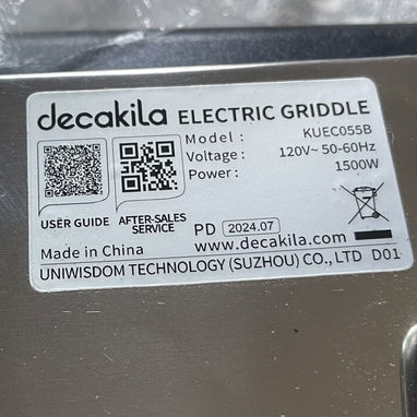 Vendo Parrilla eléctrica (Grill) Decakila - Img 126213127