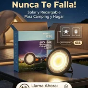 🔦 ¡LÁMPARA SOLAR Y RECARGABLE 🔦 - Img 57698308