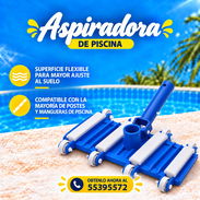 ✅️ ASPIRADORA DE PISCINA: cabezal de aspirado, aspirafondo, limpiafondo - Img 57746584