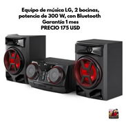 Equipo de música LG con dos bocinas y potencia de 300w, con bluetooh, arletyisla 💯 - Img 56710744