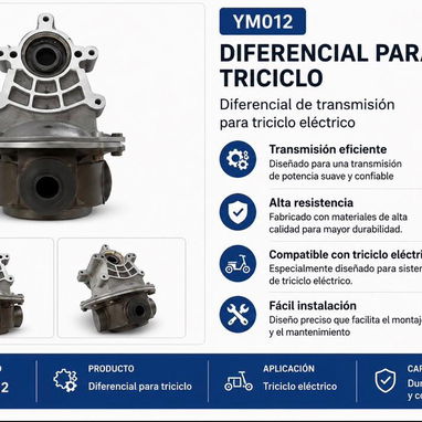Diferencial de triciclo - Img 123777650